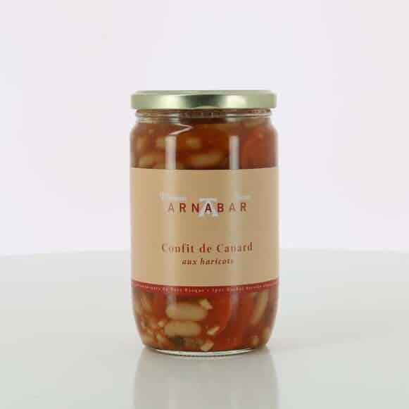 CONFIT DE CANARD AUX HARICOTS CUISINES 650 GR ARNABAR