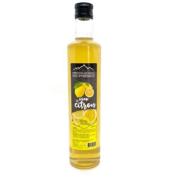 SIROP DE CITRON 50 CL LES PETITS FRUITS