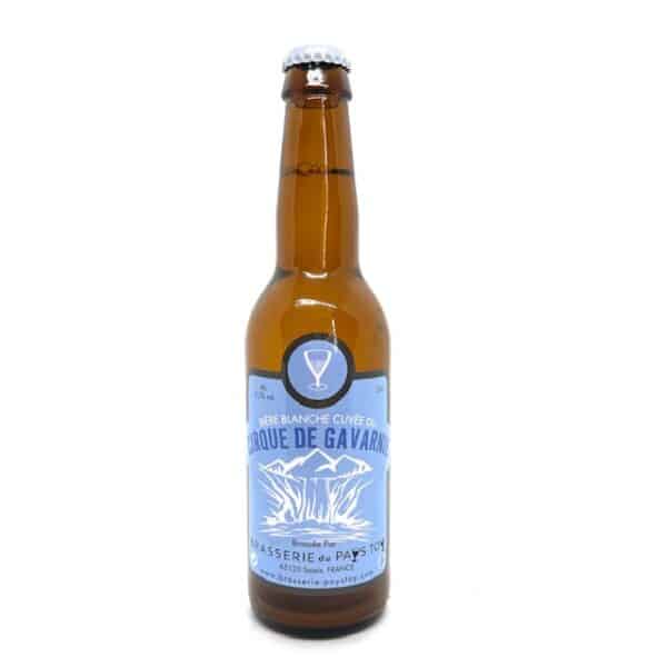 BIERE BLANCHE CUVEE CIRQUE DE GAVARNIE 33 CL DU PAYS TOY