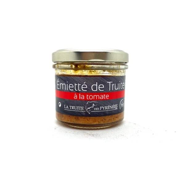 EMIETTE DE TRUITE A LA TOMATE 90 GR LA TRUITE DES PYRENEES