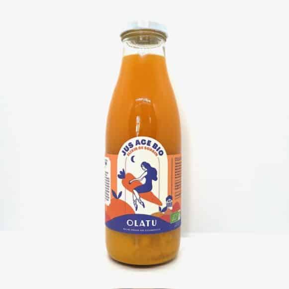 JUS ACE BIO 75 CL ORANGE CAROTTE CITRON OLATU
