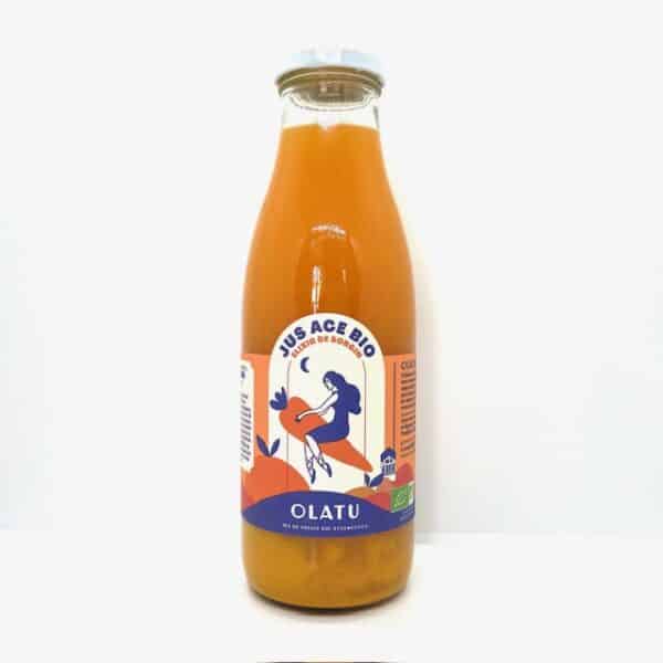 JUS ACE BIO 75 CL ORANGE CAROTTE CITRON OLATU