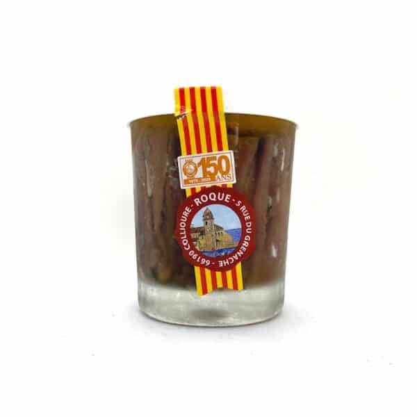 FILET D'ANCHOIS A L'HUILE 250 GR NET TOTAL ROQUES COLLIOURE