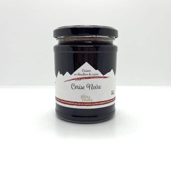 CONFITURE CERISE NOIRE 325 GR LES PETITS FRUITS