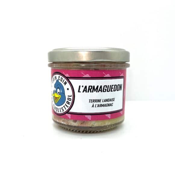 L'ARMAGUEDON TERRINE LANDAISE A L'ARMAGNAC 100 GR MAISON LAZARTIGUES