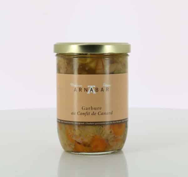 GARBURE AU CONFIT DE CANARD VERRINE DE 800 GR ARNABAR