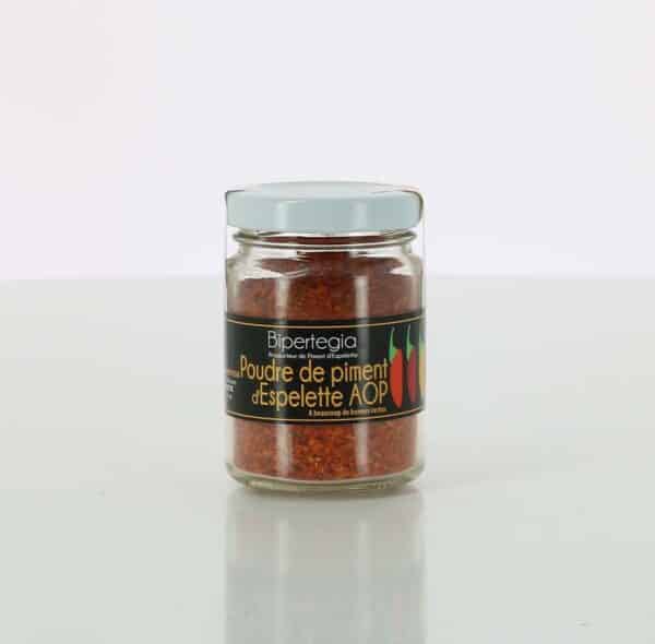 POUDRE DE PIMENT D'ESPELETTE AOP 40gr BIPERTEGIA