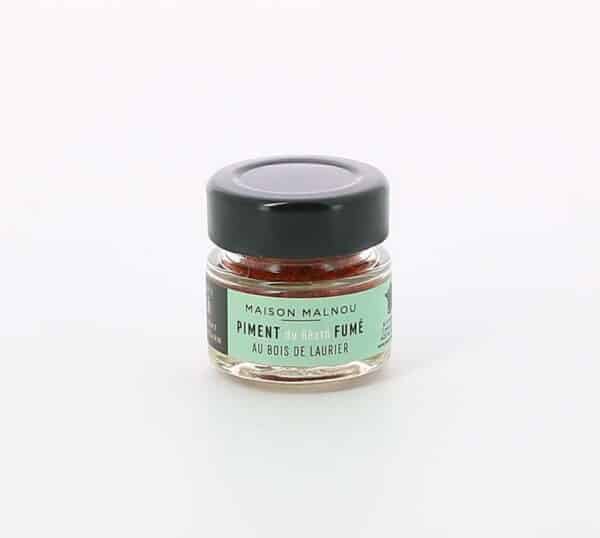 PIMENT DU BEARN FUME AU LAURIER POT 13 GR MAISON MALNOU