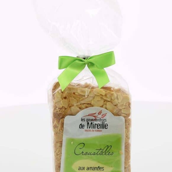 CROUSTILLES AUX AMANDES GOURMANDISES DE MIREILLE 150gr