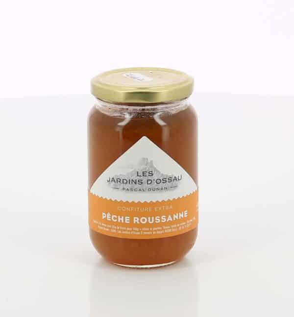 CONFITURE PECHE ROUSSANE LES JARDINS D'OSSAU 400gr