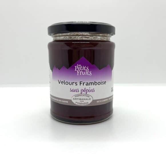 CONFITURE VELOURS FRAMBOISE 325 GR LES PETITS FRUITS