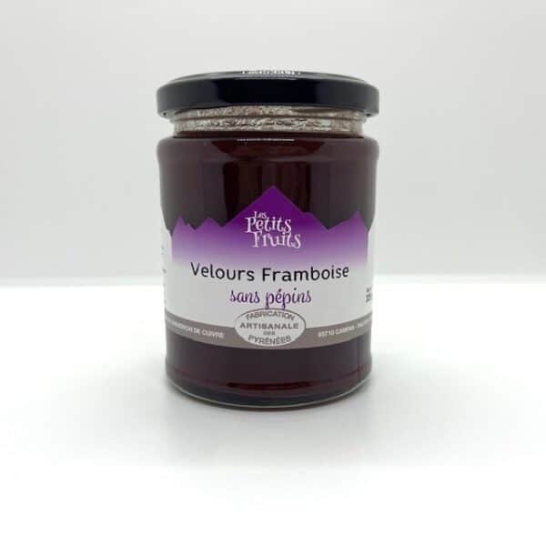 CONFITURE VELOURS FRAMBOISE 325 GR LES PETITS FRUITS