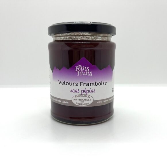 CONFITURE VELOURS FRAMBOISE 325 GR LES PETITS FRUITS