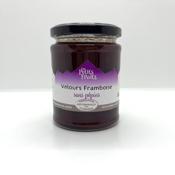 CONFITURE VELOURS FRAMBOISE 325 GR LES PETITS FRUITS