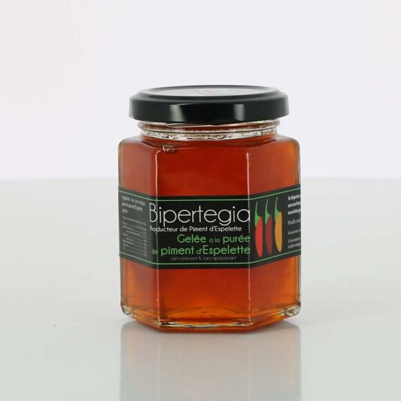 GELEE DE PIMENT D'ESPELETTE BIPERTEGIA 210gr