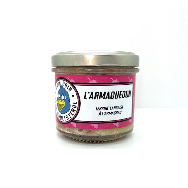 L'ARMAGUEDON TERRINE LANDAISE A L'ARMAGNAC 100 GR MAISON LAZARTIGUES