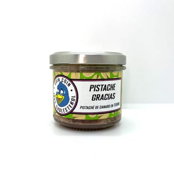 PISTACHE GRACIAS PISTACHE DE CANARD EN TERRINE 100 GR MAISON LAZARTIGUES