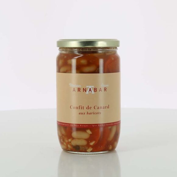 CONFIT DE CANARD AUX HARICOTS CUISINES 650 GR ARNABAR