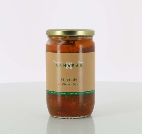 PIPERADE VERRINE DE 650 GR ARNABAR