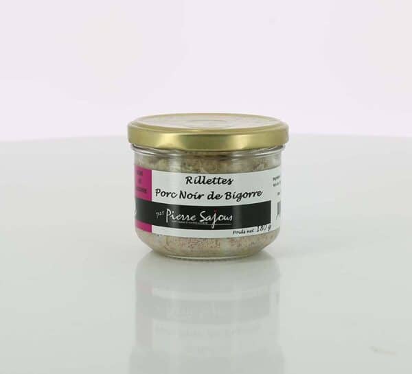 RILLETTE DE PORC NOIR DE BIGORRE PIERRE SAJOUS 180gr
