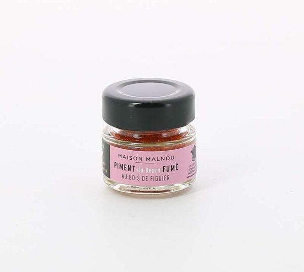 PIMENT DU BEARN FUME AU FIGUIER POT 13 GR MAISON MALNOU