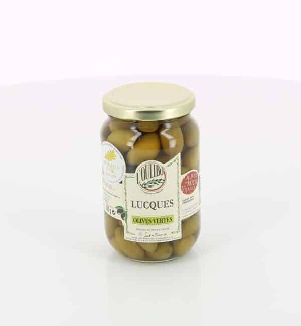 OLIVES VERTES LUCQUES NATURE L'OULIBO 200gr