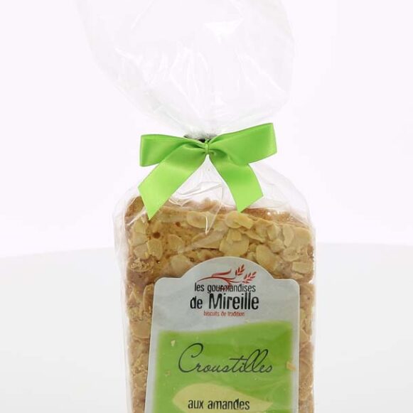 CROUSTILLES AUX AMANDES GOURMANDISES DE MIREILLE 150gr