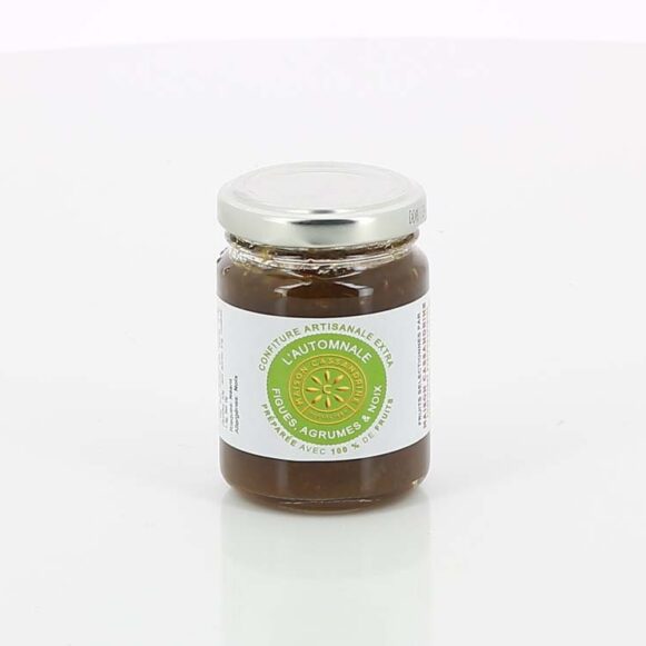 CONFITURE EXTRA L'AUTOMNALE (figues, agrumes et noix) CASSANDRINE 110 GR