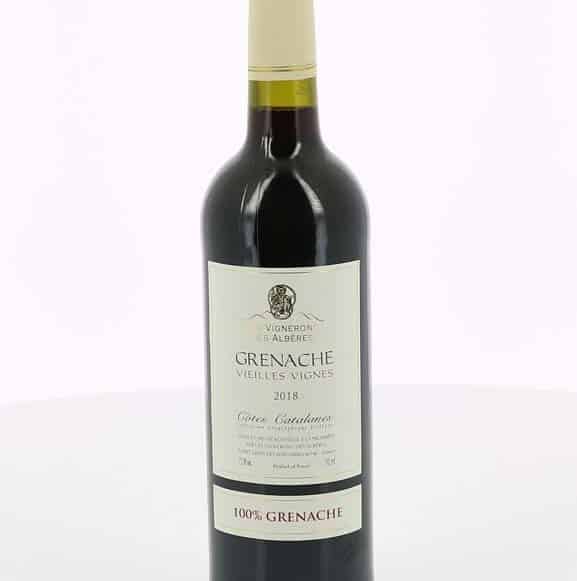 COTES CATALANES BIO ROUGE GRENACHE VIEILLES VIGNES 75 CL