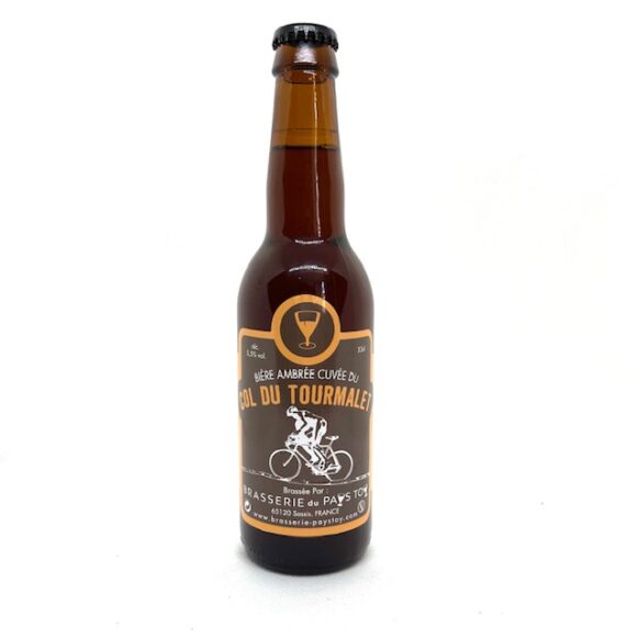 BIERE AMBREE CUVEE COL DU TOURMALET 33 CL DU PAYS TOY