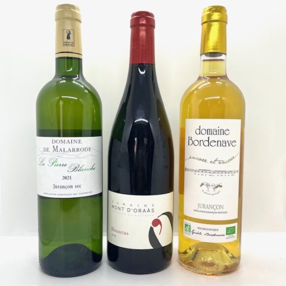 TRIO VINS PYRENEENS : SEC, ROUGE, DOUX