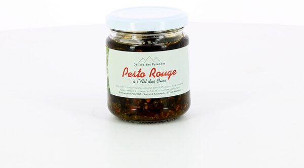 PESTO ROUGE 180 GR A L'AIL DES OURS DELICES DES PYRENEES