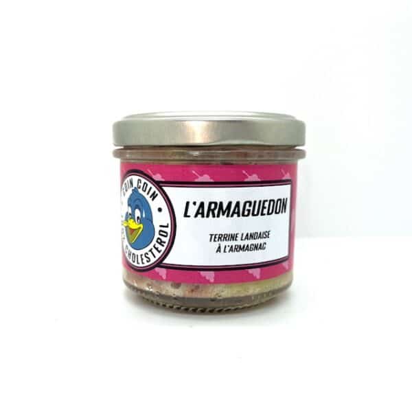 L'ARMAGUEDON TERRINE LANDAISE A L'ARMAGNAC 100 GR MAISON LAZARTIGUES