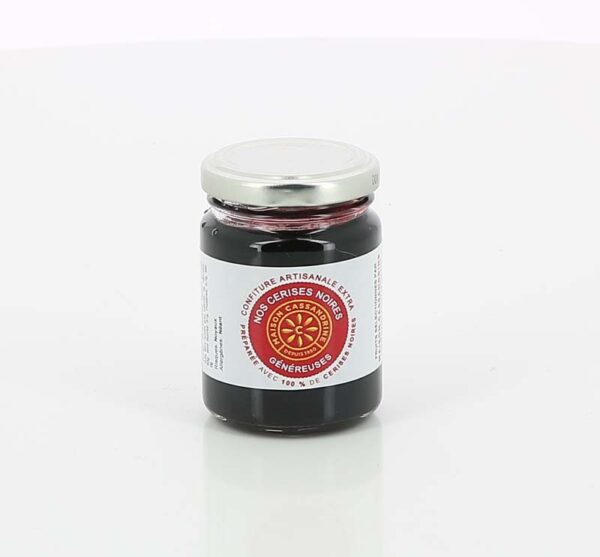CONFITURE EXTRA CERISES NOIRES CASSANDRINE 110GR