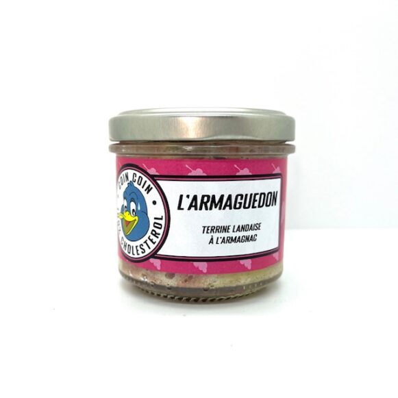L'ARMAGUEDON TERRINE LANDAISE A L'ARMAGNAC 100 GR MAISON LAZARTIGUES