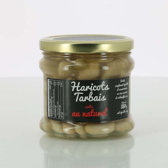 HARICOTS TARBAIS CUITS AU NATUREL PYREN'ALLIANCE 380gr