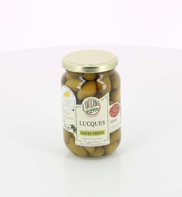 OLIVES VERTES LUCQUES NATURE L'OULIBO 200gr