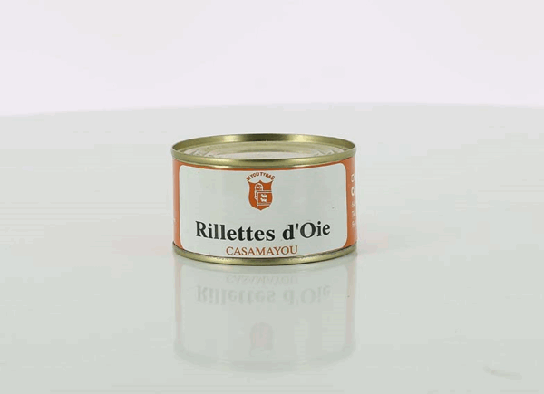 RILLETTES D'OIE 190GR CASAMAYOU