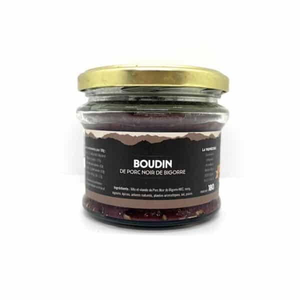 BOUDIN PORC NOIR DE BIGORRE 180 GR LA VIGNECOISE