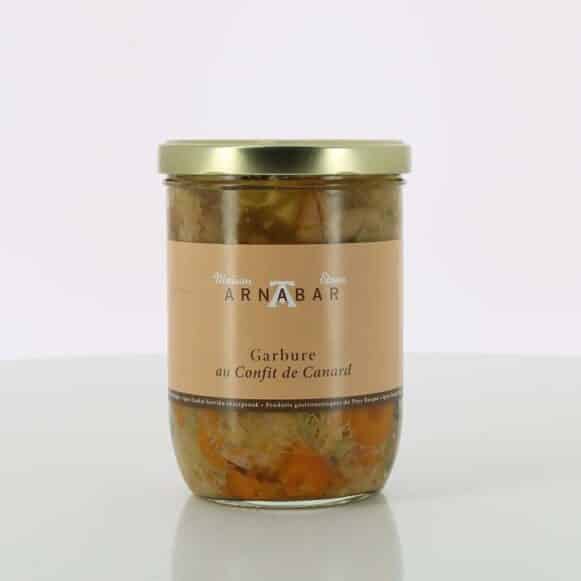 GARBURE AU CONFIT DE CANARD VERRINE DE 800 GR ARNABAR