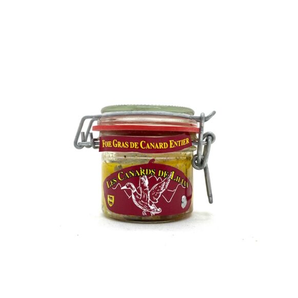 FOIE GRAS ENTIER  VERRINE DE 80 GR LES CANARDS DE LILIAN