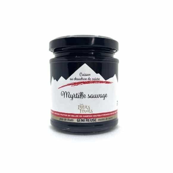 CONF MYRTILLES SAUVAGES 210 GR ALLEGEES EN SUCRE LES PETITS FRUITS