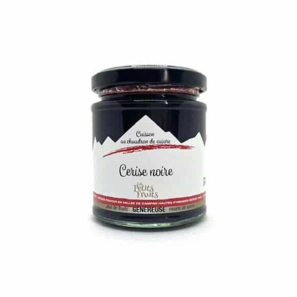 CONF CERISE NOIRE 210 GR ALLEGEES EN SUCRE LES PETITS FRUITS