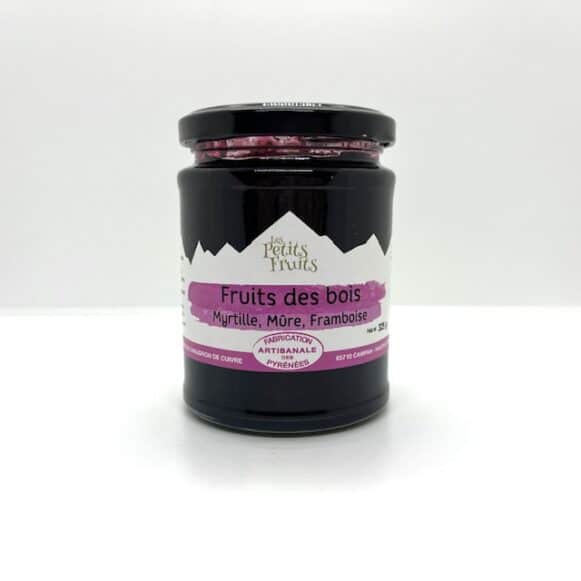 CONFITURE FRUITS DES BOIS 325 GR LES PETITS FRUITS