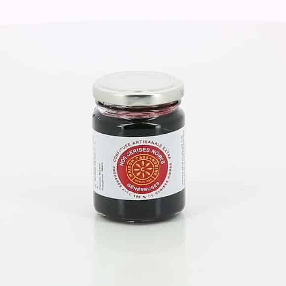 CONFITURE EXTRA CERISES NOIRES CASSANDRINE 110GR