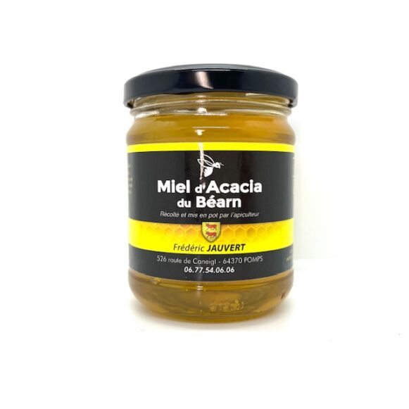 MIEL D'ACACIA DU BEARN 250 GR FREDERIC JAUVERT