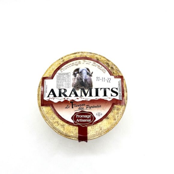 TOMMETTE DE BREBIS FROMAGERIE D'ARAMITS 600 GR ENVIRON