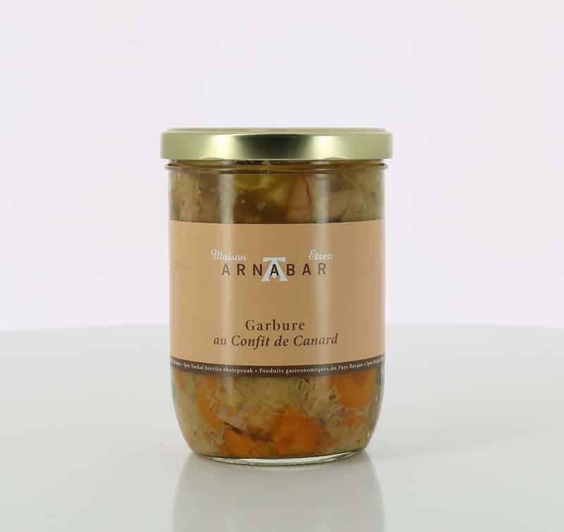 GARBURE AU CONFIT DE CANARD VERRINE DE 800 GR ARNABAR