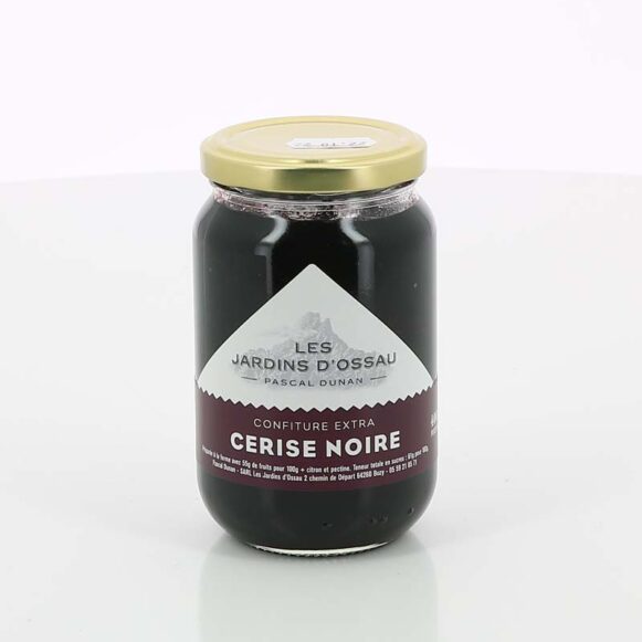 CONFITURE CERISE NOIRE LES JARDINS D'OSSAU 400gr
