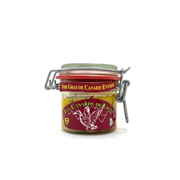 FOIE GRAS ENTIER  VERRINE DE 80 GR LES CANARDS DE LILIAN